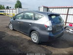 2012 Toyota Prius V Two/three/five Gray vin: JTDZN3EU8C3179882