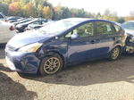 2014 Toyota Prius V  Blue vin: JTDZN3EU8E3301756