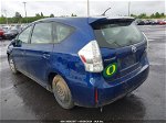 2012 Toyota Prius V Two Синий vin: JTDZN3EU9C3014293