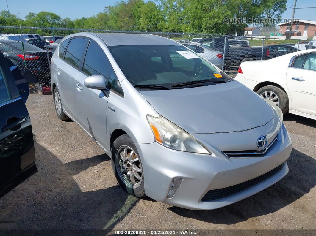 2012 Toyota Prius V Three Silver vin: JTDZN3EU9C3041834