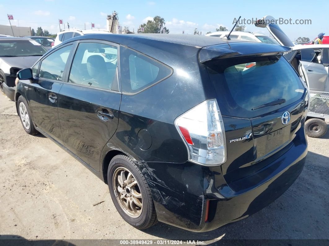 2012 Toyota Prius V Two Black vin: JTDZN3EU9C3042787