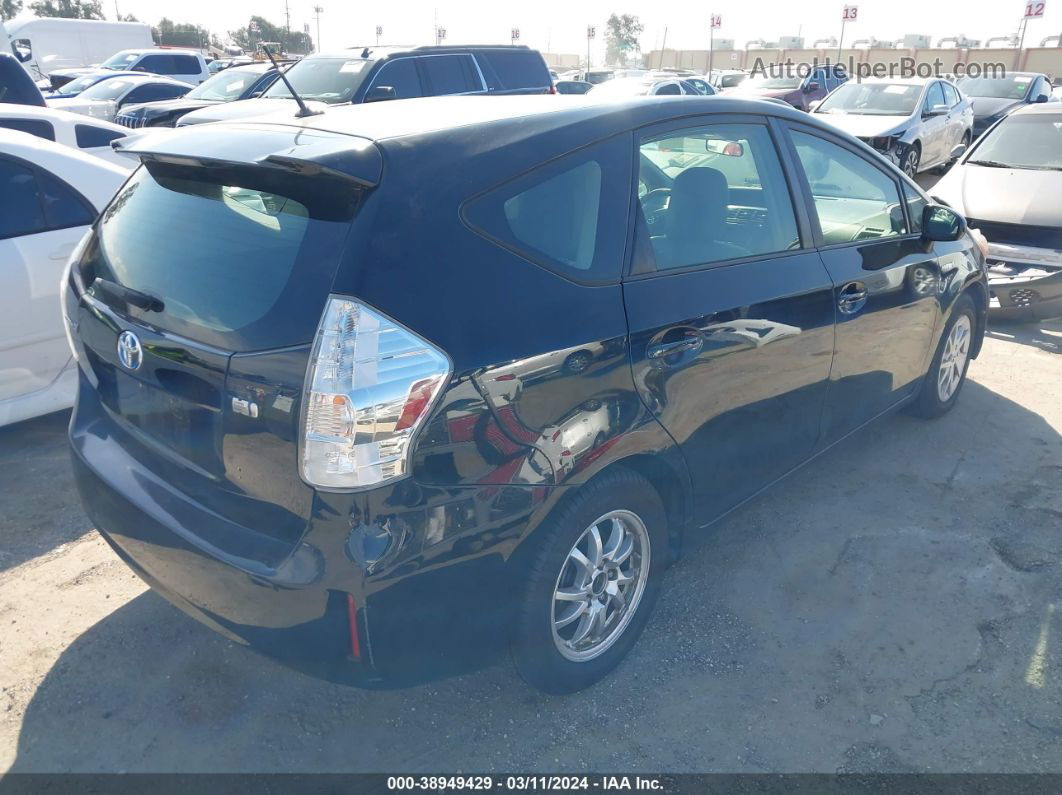 2012 Toyota Prius V Two Black vin: JTDZN3EU9C3042787