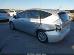 2012 Toyota Prius V Two/three/five Gray vin: JTDZN3EU9C3044345