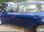 2012 Toyota Prius V Five Blue vin: JTDZN3EU9C3056754