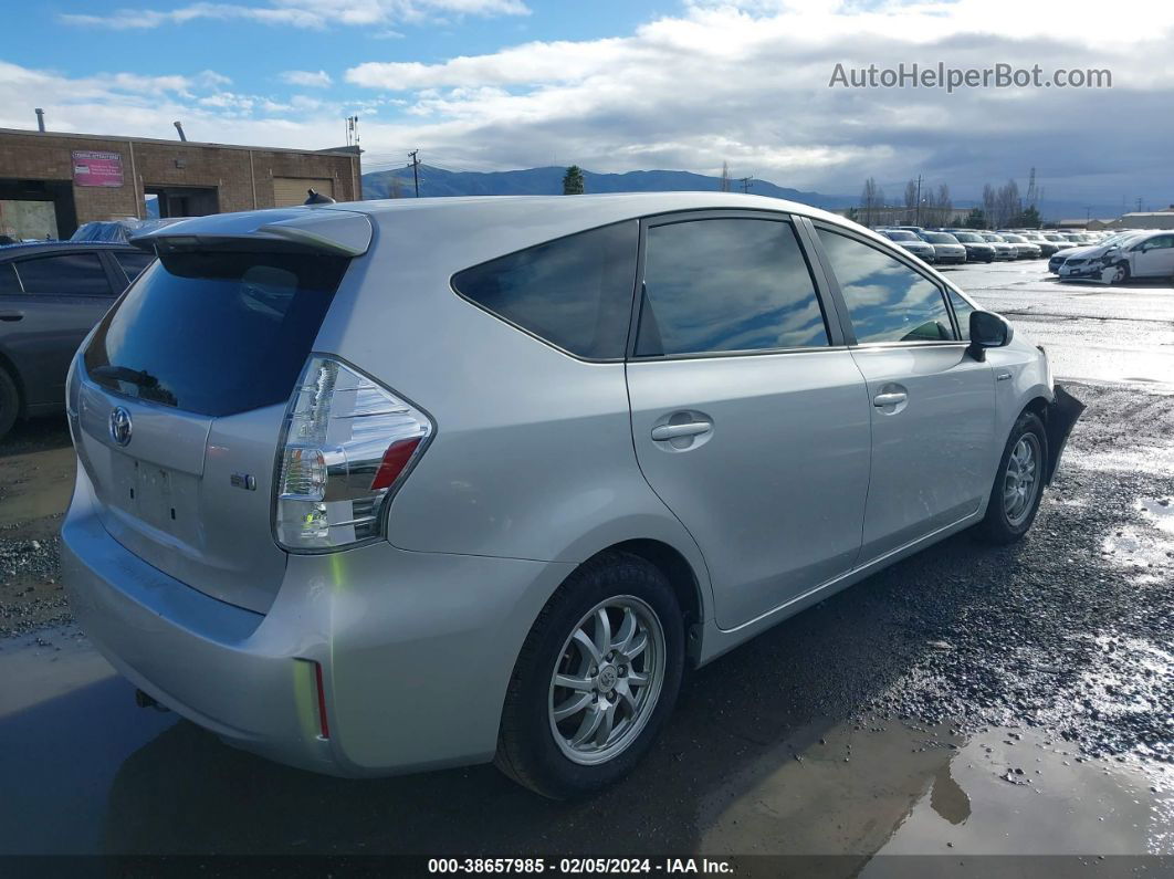 2012 Toyota Prius V Two Silver vin: JTDZN3EU9C3062943