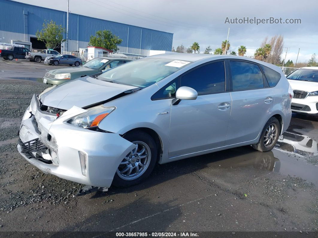 2012 Toyota Prius V Two Silver vin: JTDZN3EU9C3062943