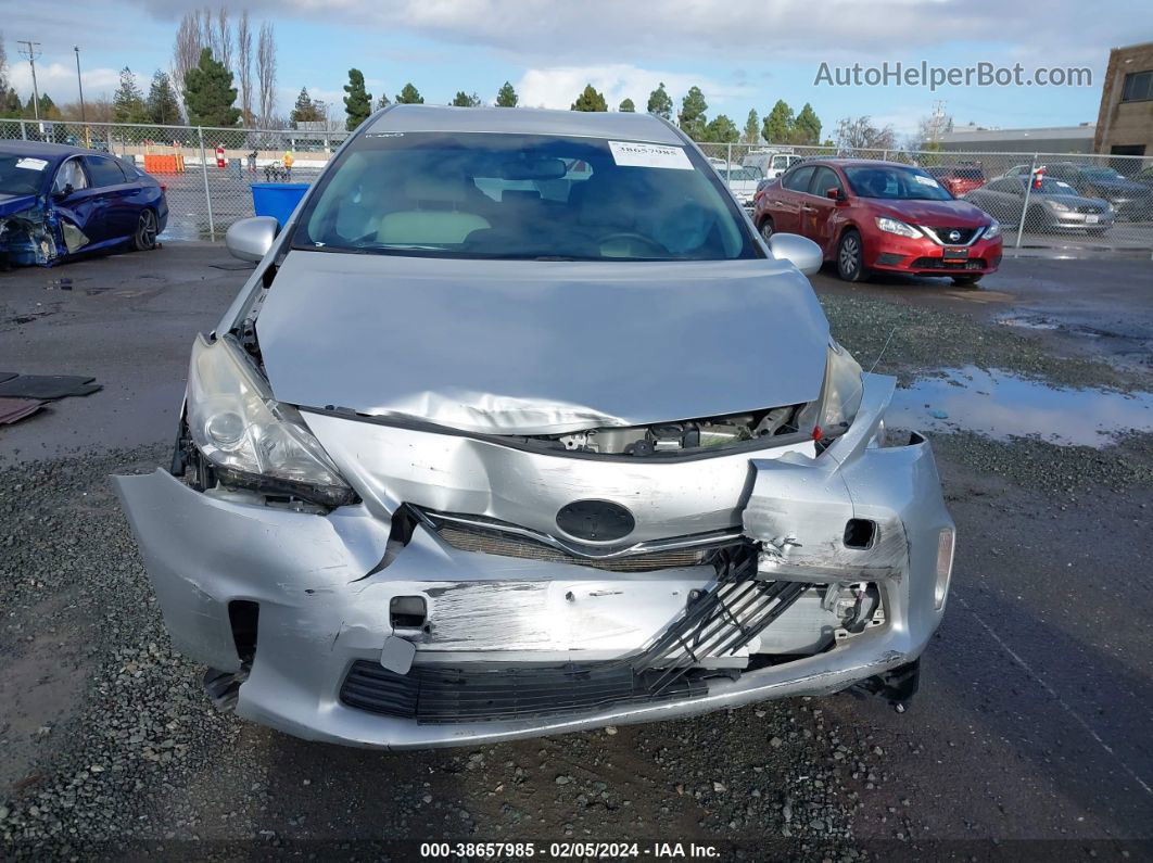 2012 Toyota Prius V Two Silver vin: JTDZN3EU9C3062943