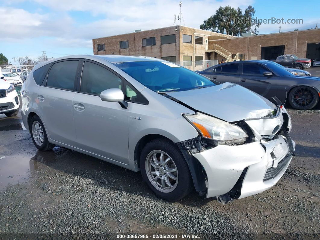 2012 Toyota Prius V Two Silver vin: JTDZN3EU9C3062943