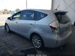 2012 Toyota Prius V Two/three/five Silver vin: JTDZN3EU9C3066426