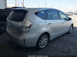 2012 Toyota Prius V Two/three/five Silver vin: JTDZN3EU9C3066426