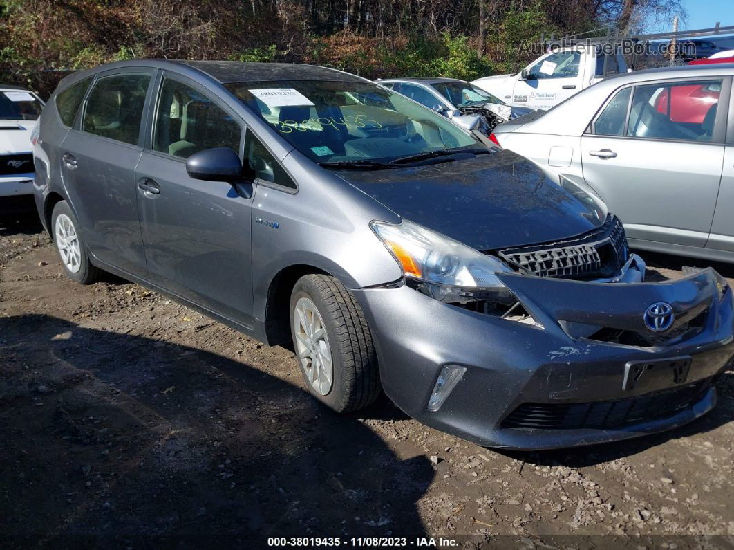 2012 Toyota Prius V Two Gray vin: JTDZN3EU9C3066698