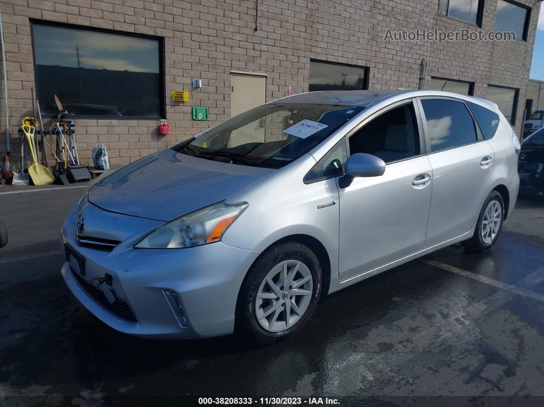 2012 Toyota Prius V Three Silver vin: JTDZN3EU9C3073053