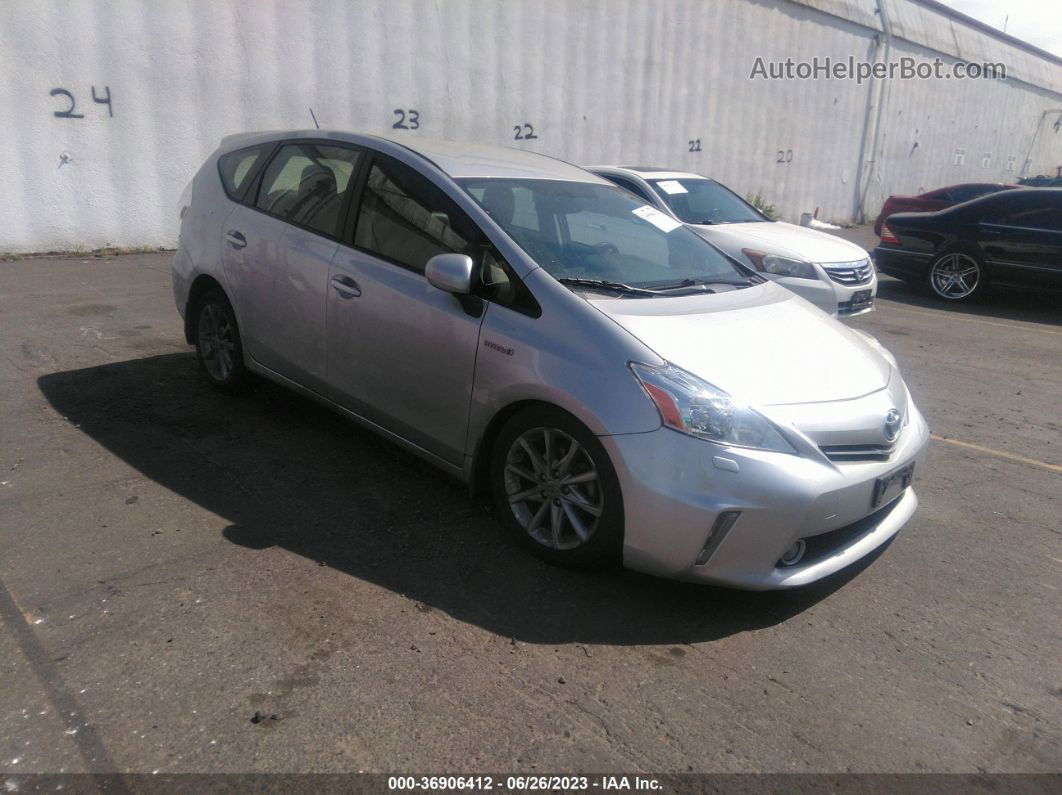 2012 Toyota Prius V Five Silver vin: JTDZN3EU9C3082884