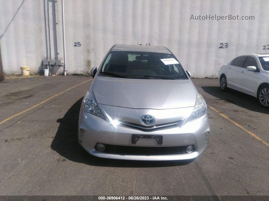 2012 Toyota Prius V Five Silver vin: JTDZN3EU9C3082884