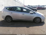 2012 Toyota Prius V Five Silver vin: JTDZN3EU9C3082884