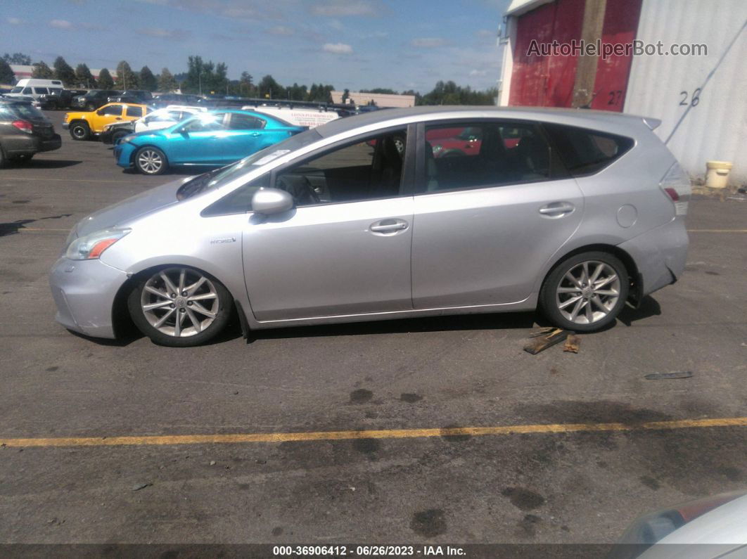 2012 Toyota Prius V Five Silver vin: JTDZN3EU9C3082884