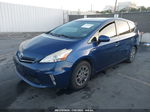 2012 Toyota Prius V Three Blue vin: JTDZN3EU9C3101269