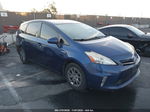 2012 Toyota Prius V Three Blue vin: JTDZN3EU9C3101269