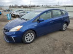 2012 Toyota Prius V  Синий vin: JTDZN3EU9C3111106