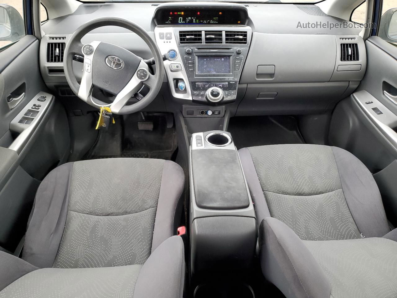 2012 Toyota Prius V  Синий vin: JTDZN3EU9C3111106