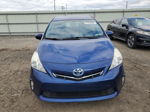 2012 Toyota Prius V  Blue vin: JTDZN3EU9C3111106