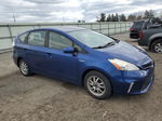 2012 Toyota Prius V  Blue vin: JTDZN3EU9C3111106