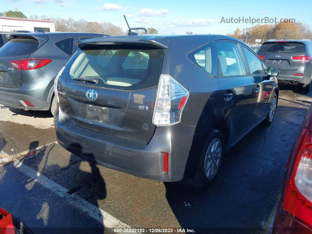 2012 Toyota Prius V Three Gray vin: JTDZN3EU9C3136023