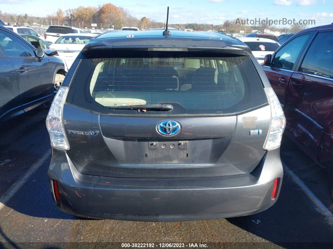 2012 Toyota Prius V Three Gray vin: JTDZN3EU9C3136023