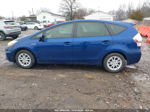 2012 Toyota Prius V Three Blue vin: JTDZN3EU9C3182662