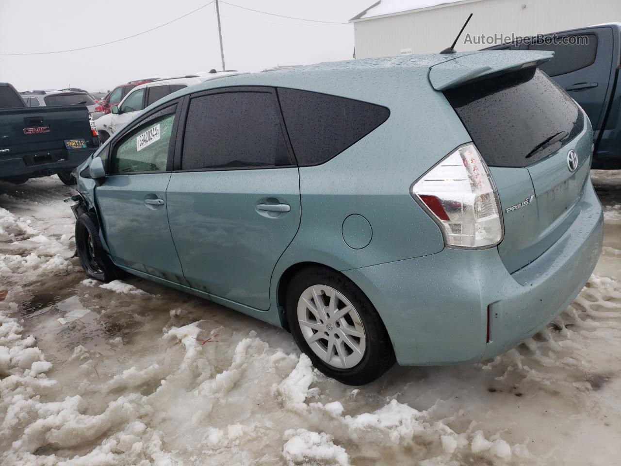 2013 Toyota Prius V  Green vin: JTDZN3EU9D3225768