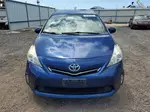 2013 Toyota Prius V  Blue vin: JTDZN3EU9D3277160