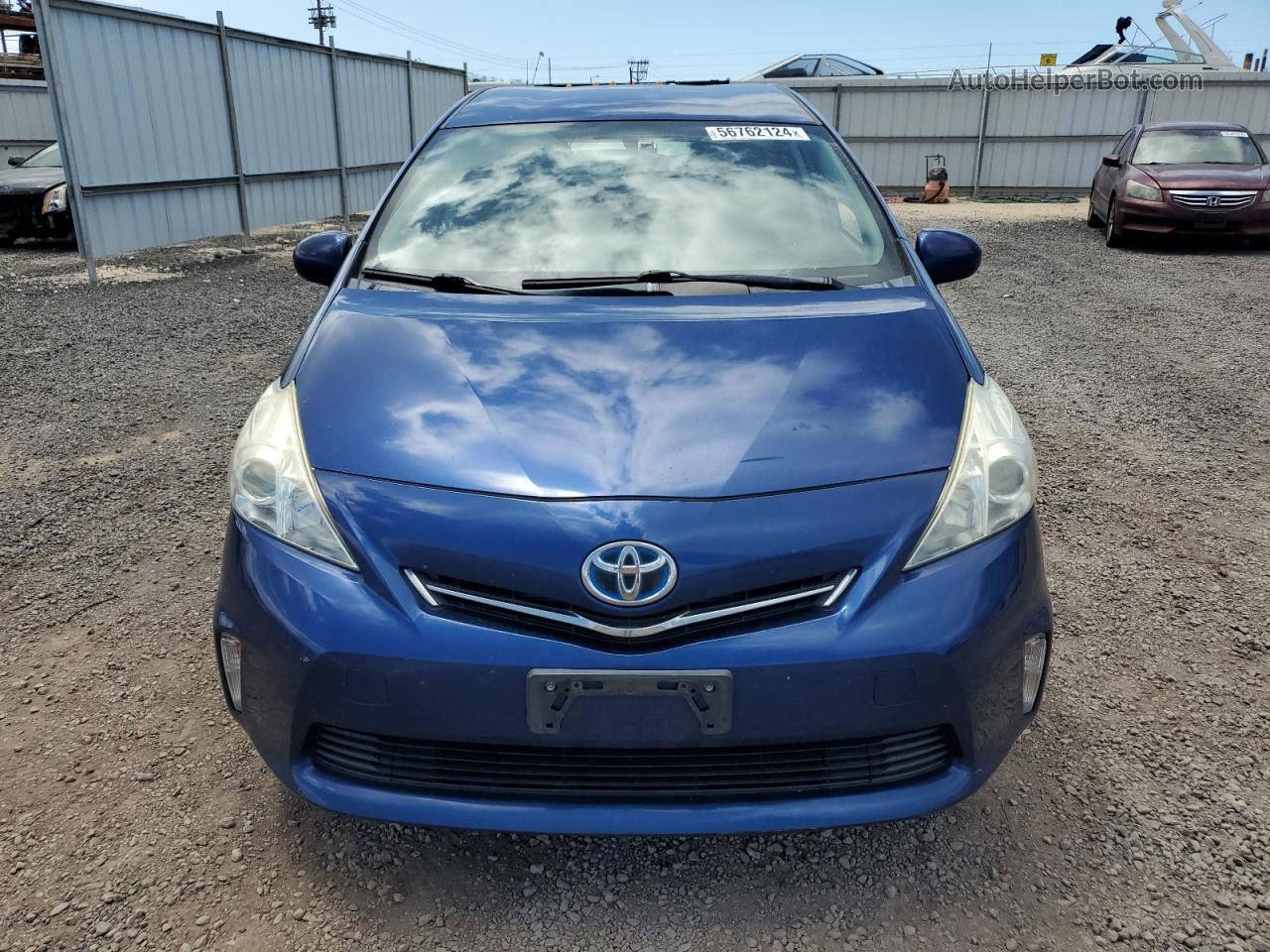 2013 Toyota Prius V  Blue vin: JTDZN3EU9D3277160