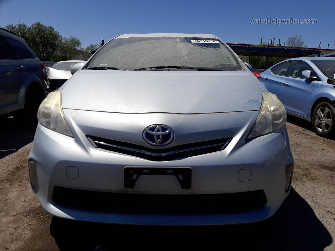 2014 Toyota Prius V  Blue vin: JTDZN3EU9E3323667