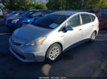 2012 Toyota Prius V Two/three/five Silver vin: JTDZN3EUXC3033080