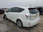 2012 Toyota Prius V  White vin: JTDZN3EUXC3058691