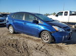 2012 Toyota Prius V  Blue vin: JTDZN3EUXC3090606