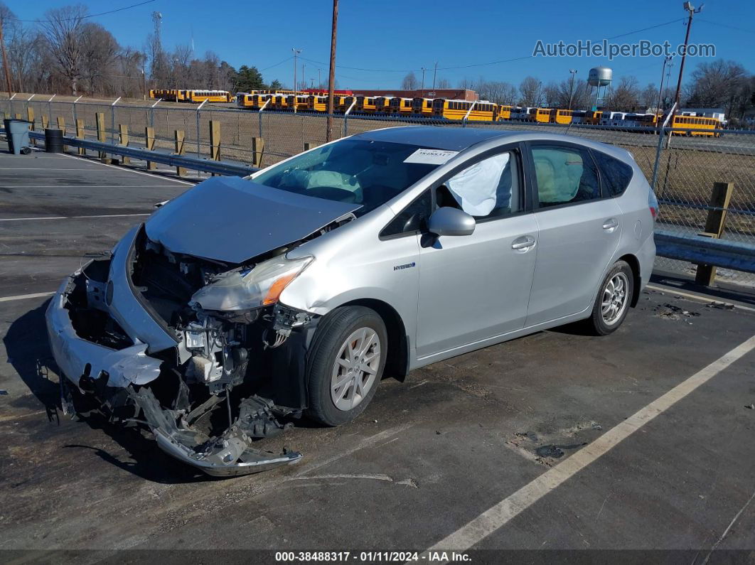 2012 Toyota Prius V Three Silver vin: JTDZN3EUXC3100213