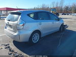 2012 Toyota Prius V Three Серебряный vin: JTDZN3EUXC3100213