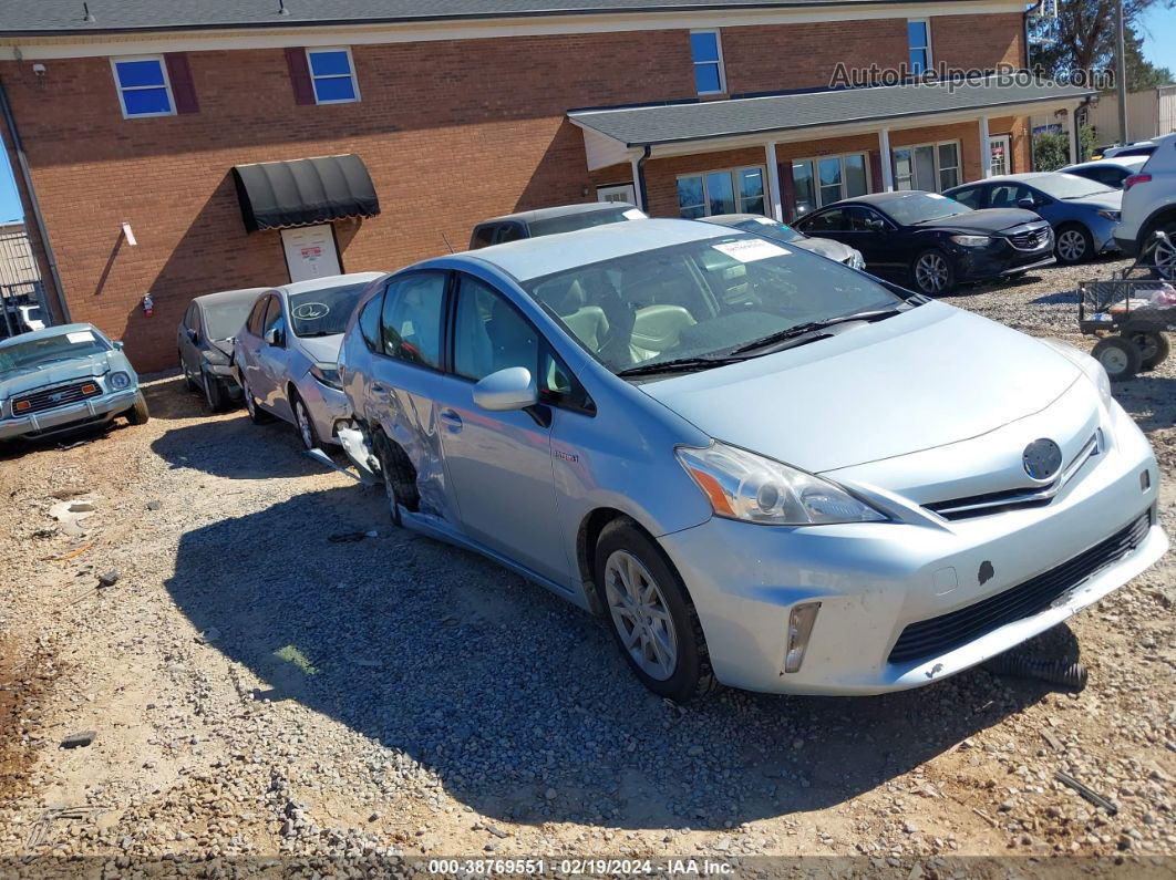 2012 Toyota Prius V Three Silver vin: JTDZN3EUXC3130893