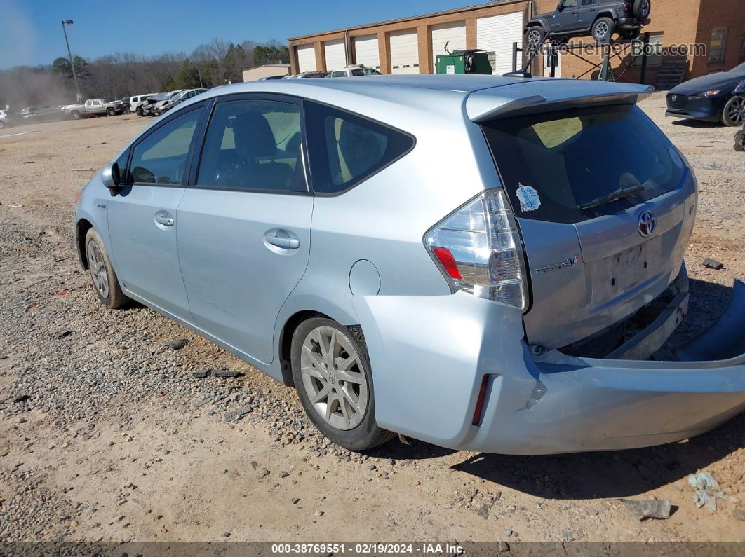 2012 Toyota Prius V Three Silver vin: JTDZN3EUXC3130893