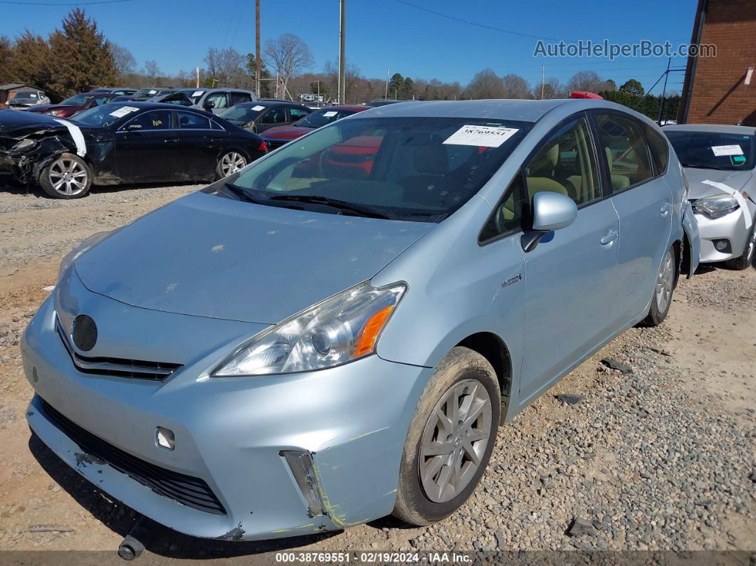 2012 Toyota Prius V Three Silver vin: JTDZN3EUXC3130893