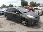 2012 Toyota Prius V Two/three/five Gray vin: JTDZN3EUXC3144325