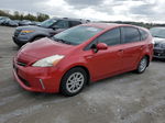 2012 Toyota Prius V  Red vin: JTDZN3EUXC3146995