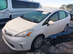 2012 Toyota Prius V Three White vin: JTDZN3EUXC3150528