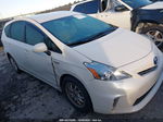 2012 Toyota Prius V Three White vin: JTDZN3EUXC3150528