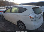 2012 Toyota Prius V Three White vin: JTDZN3EUXC3150528