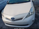 2012 Toyota Prius V Three White vin: JTDZN3EUXC3150528