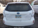 2012 Toyota Prius V Three White vin: JTDZN3EUXC3150528