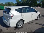 2012 Toyota Prius V Three White vin: JTDZN3EUXC3155597