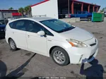 2012 Toyota Prius V Three White vin: JTDZN3EUXC3155597